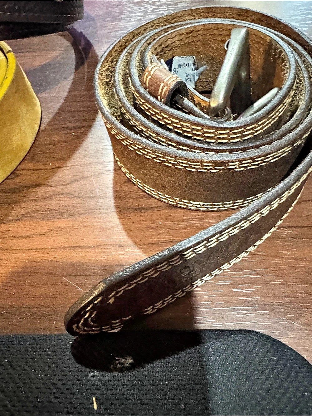 American Eagle Outfitters Leather Belt in Brown